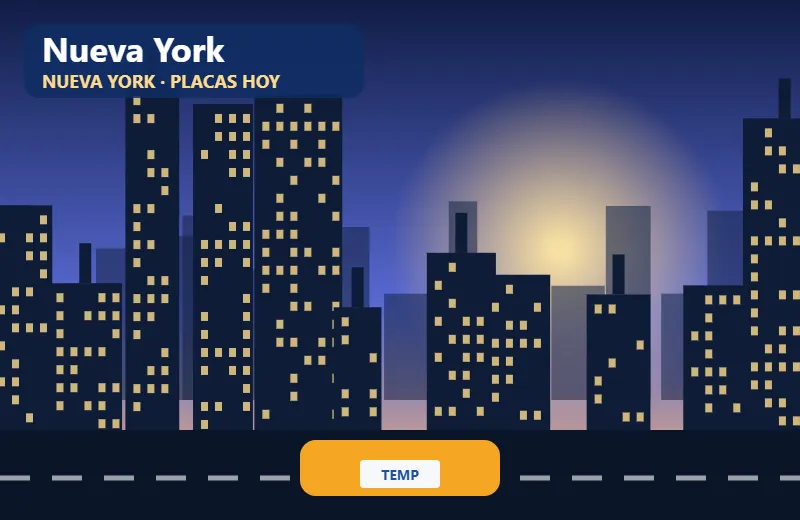 Placas temporales en Nueva York: el Bronx y Queens