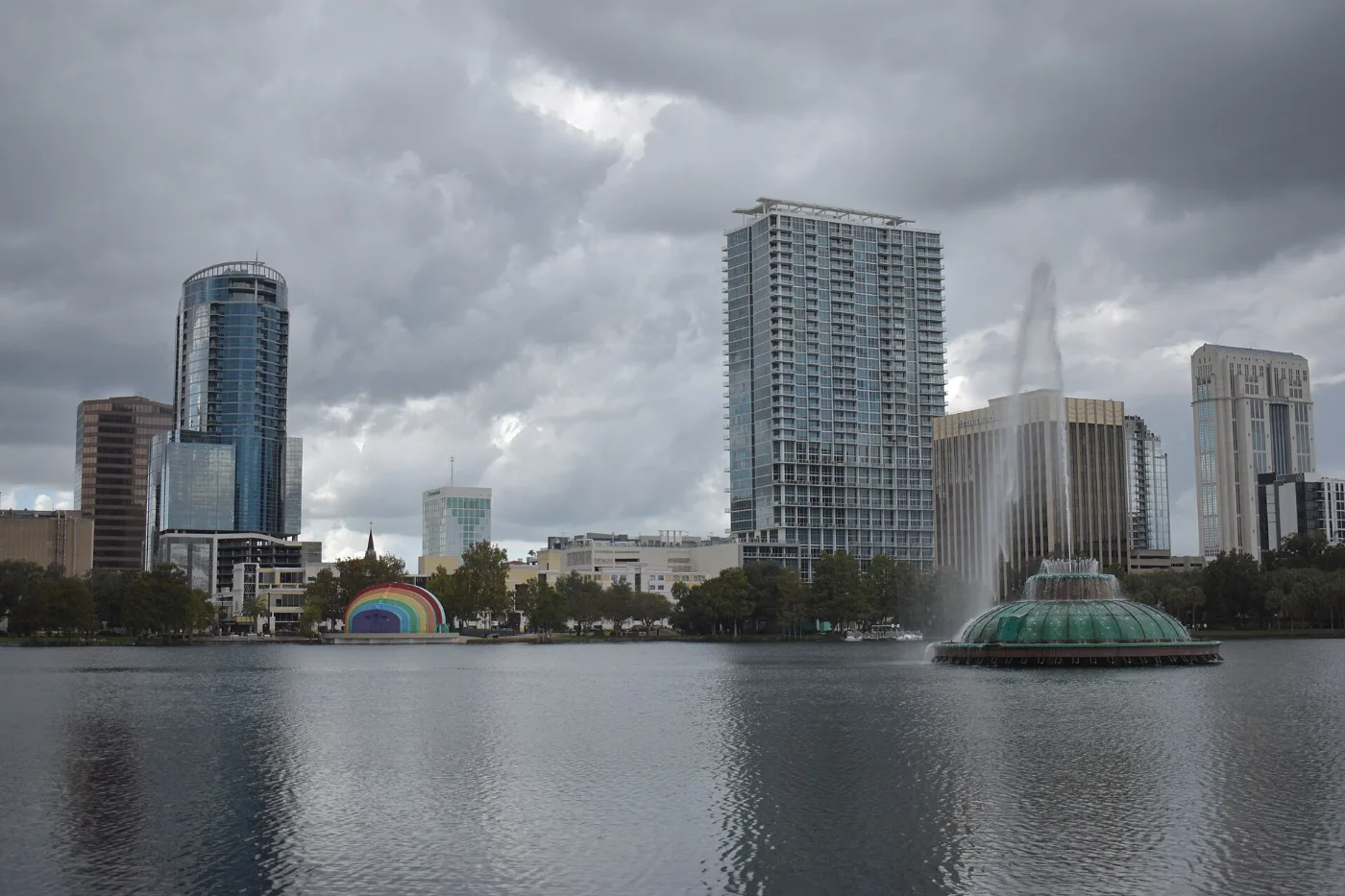 Vista de Orlando, Florida, ciudad donde tramitamos placas temporales registradas en 20-30 minutos por WhatsApp