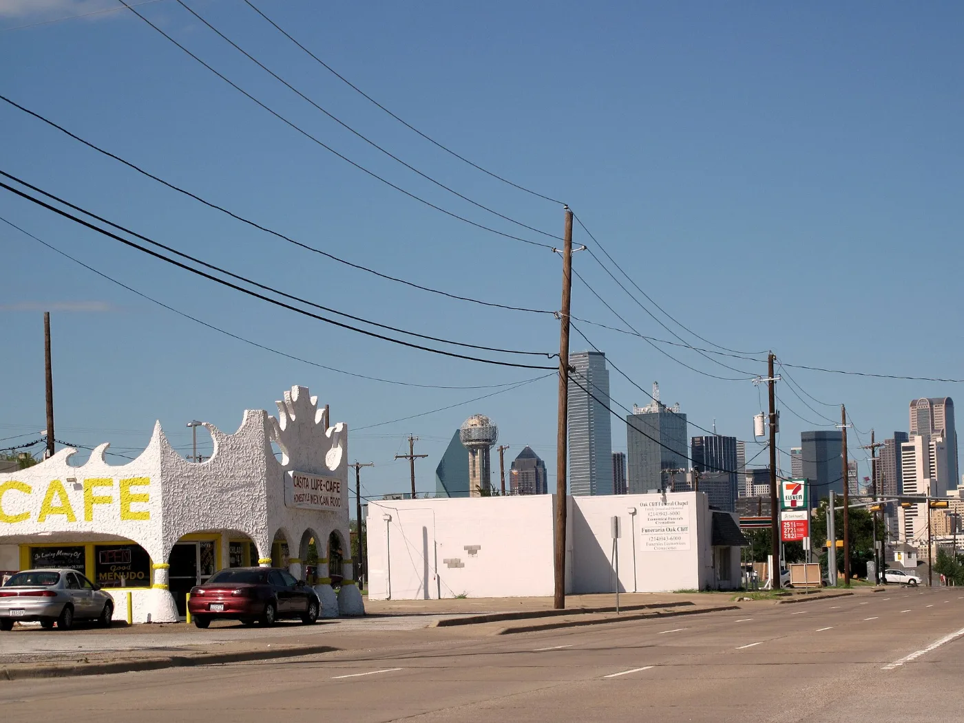 Vista de Dallas, Texas, ciudad donde tramitamos placas temporales registradas en 20-30 minutos por WhatsApp