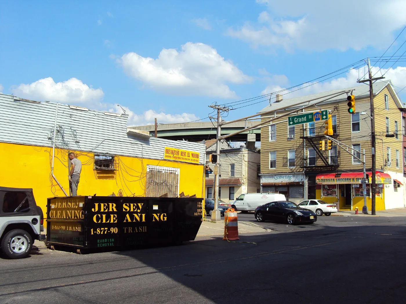 Calles de Paterson, Nueva Jersey, donde tramitamos placas temporales en 20-30 minutos por WhatsApp