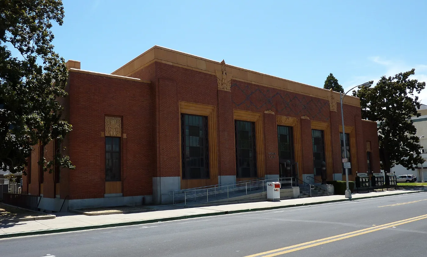 Zona de Visalia, California, donde tramitamos placas temporales de 30, 60 o 90 días